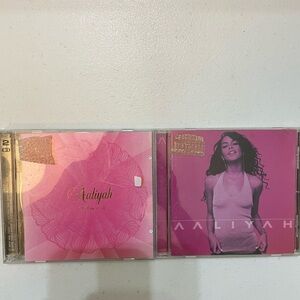 Aaliyah Album  2 CD Set - Pink